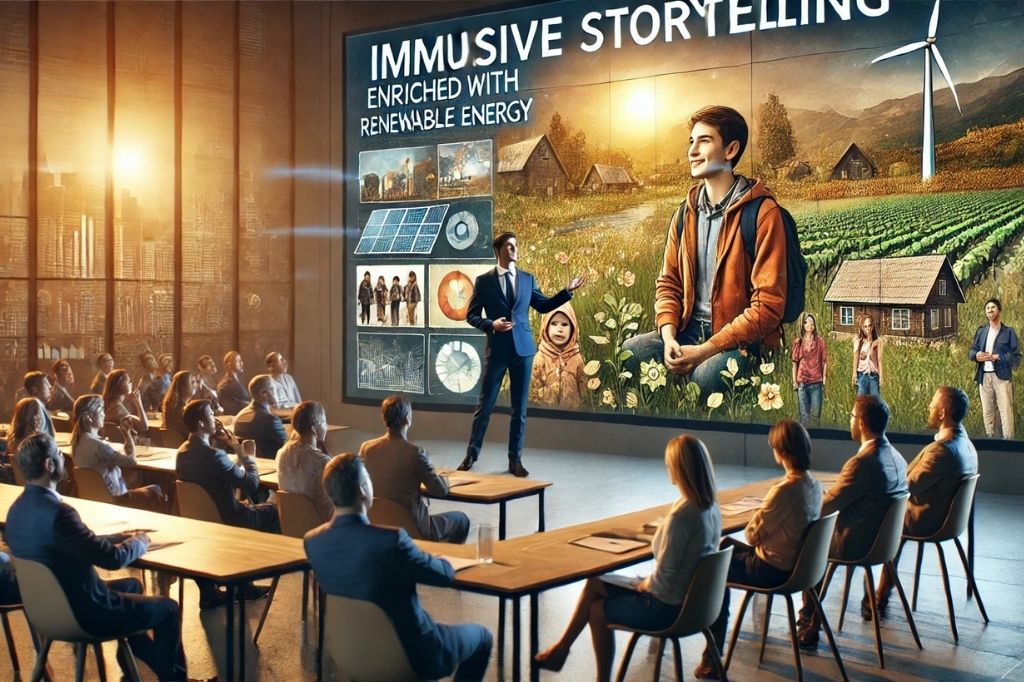 Enrich the Presentation with Immersive Stories