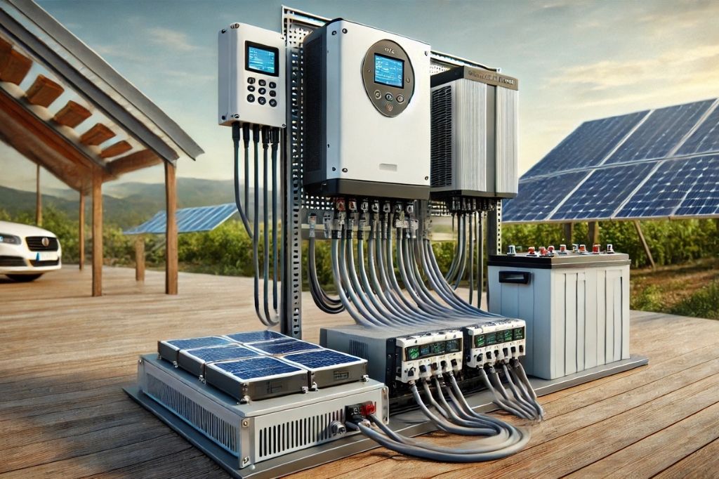 Other Equipment: Inverter and Charge Controllers