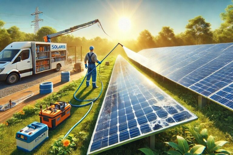 Solar Panel Maintenance ECS Cleaning Services