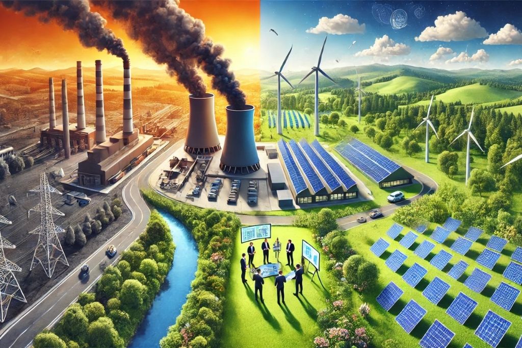 Alternative Solutions and the Transition Process